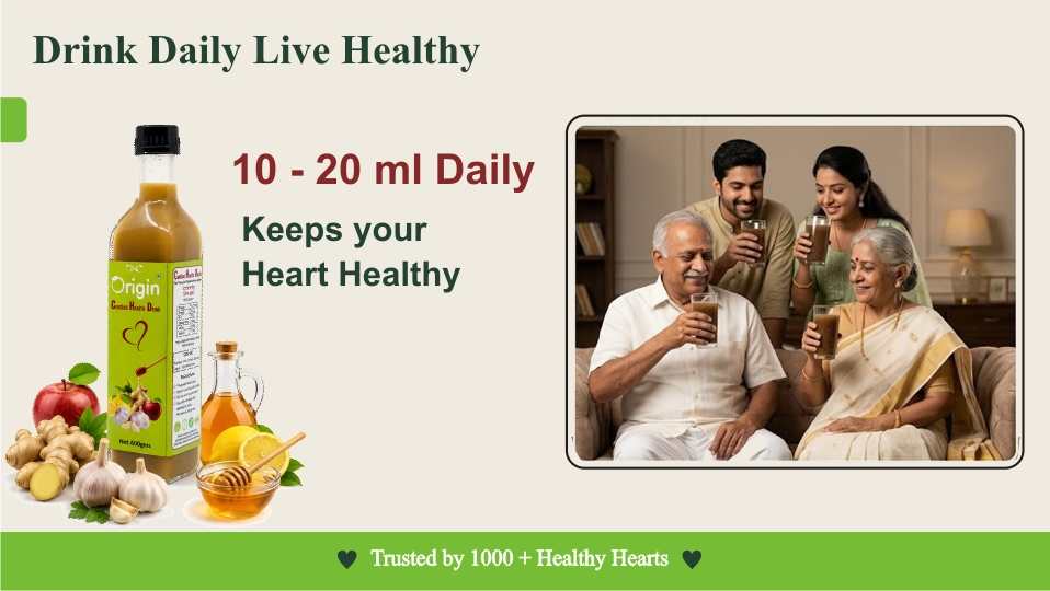 Drink daily, live healthy